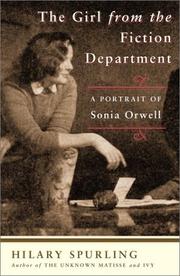 Front cover of The girl from the Fiction Department by Hilary Spurling