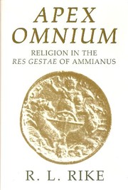 Front cover of Apex omnium by R. L. Rike