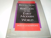 Front cover of Revolution and rebellion in the early modern world by Jack A. Goldstone