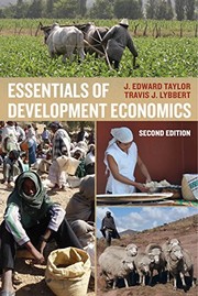 Front cover of Essentials of Development Economics by J. Edward Taylor