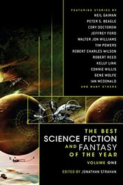 Front cover of The Best Science Fiction and Fantasy of the Year by Jonathan Strahan