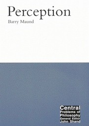 Cover of Perception by Barry Maund