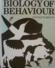 Front cover of Biology of behaviour by Donald M. Broom