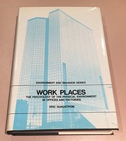 Cover of Work places by Eric D. Sundstrom