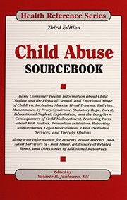 Front cover of Child Abuse Sourcebook (Health Reference Series) by Valarie R.