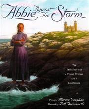 Front cover of Abbie against the storm by Marcia K. Vaughan