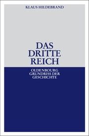 Cover of Das Dritte Reich by Klaus Hildebrand