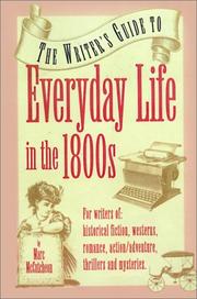 Front cover of Everyday life in the 1800s by Marc McCutcheon