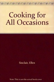 Cover of Cooking for All Occasions by Ellen Sinclair