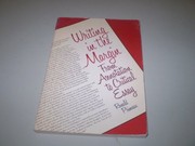 Cover of Writing in the margin by Ronald Primeau