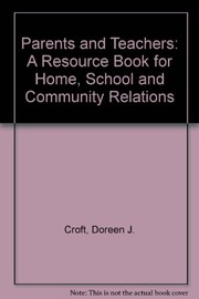 Front cover of Parents and teachers by Doreen J. Croft