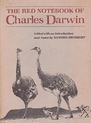 Front cover of The red notebook of Charles Darwin by Charles Darwin