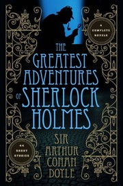 Front cover of Sherlock Holmes (Adventures of Sherlock Holmes / His Last Bow / Hound of the Baskervilles / Memoirs of Sherlock Holmes [11 stories] / Return of Sherlock Holmes  / Sign of Four / Study in Scarlet / Valley of Fear) by Arthur Conan Doyle