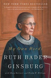 Cover of My Own Words by Ruth Bader Ginsburg