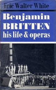 Cover of Benjamin Britten by Eric Walter White