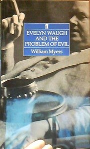 Front cover of Evelyn Waugh and the problem of evil by Myers, William