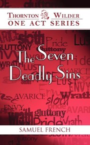 Front cover of The Seven Deadly Sins by Thornton Wilder