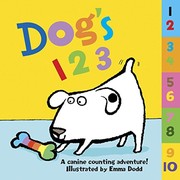 Front cover of Dog's 123: A Canine Counting Adventure! by Emma Dodd