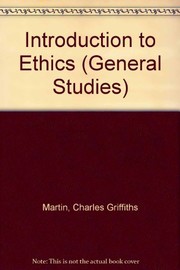 Front cover of An introduction to ethics by Charles G. Martin