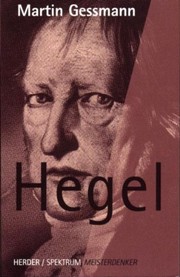 Cover of Hegel by Martin Gessmann