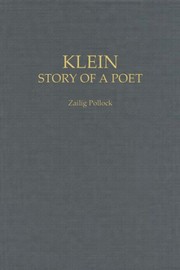 Cover of A.M. Klein by Zailig Pollock