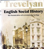 Front cover of English social history by George Macaulay Trevelyan