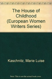 Cover of Das Haus der Kindheit by Marie Luise Kaschnitz