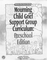 Cover of Mourning child grief support group curriculum by Linda Lehmann