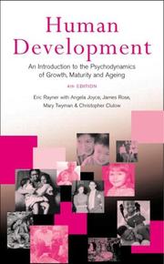 Cover of Human development by Eric Rayner