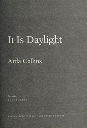 Cover of It is daylight by Arda Collins
