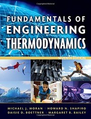 Cover of Fundamentals of engineering thermodynamics by Michael J. Moran