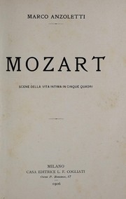Cover of Mozart by Marco Anzoletti