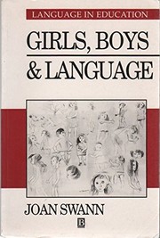 Front cover of Girls, boys, and language by Joan Swann