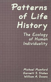 Cover of Patterns of life history by Michael D. Mumford
