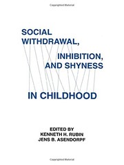 Front cover of Social withdrawal, inhibition, and shyness in childhood by Kenneth H. Rubin