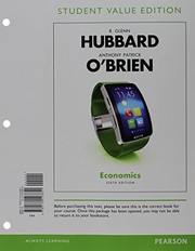 Front cover of Economics, Student Value Edition by R. Glenn Hubbard
