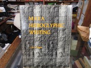 Cover of Maya hieroglyphic writing by John Eric Sidney Thompson
