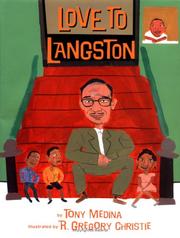 Cover of Love to Langston by Tony Medina