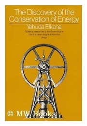 Cover of The discovery of the conservation of energy by Yehuda Elkana