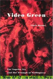 Cover of Video green by Chris Kraus