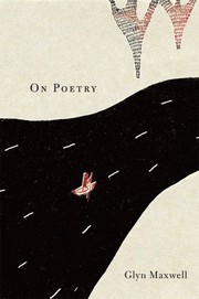 Cover of On Poetry by Glyn Maxwell