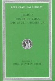 Front cover of The Homeric hymns and Homerica by Hesiod