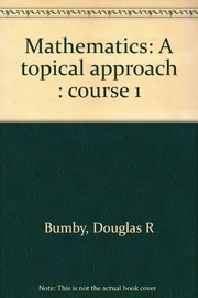 Cover of Mathematics by Douglas R. Bumby