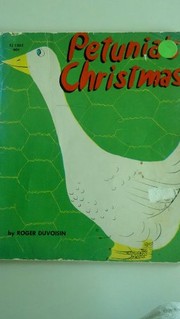 Front cover of Petunia's Christmas by Roger Duvoisin