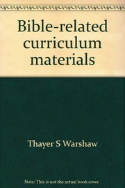 Cover of Bible-related curriculum materials by James Stokes Ackerman
