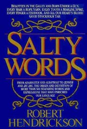Cover of Salty words by Robert Hendrickson