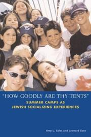 Front cover of "How goodly are thy tents" by Amy L Sales