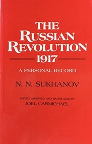 Front cover of The Russian Revolution, 1917 by N. N. Sukhanov