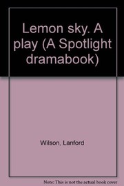 Cover of Lemon sky by Lanford Wilson