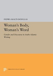 Cover of Woman's body, woman's word by Fedwa Malti-Douglas